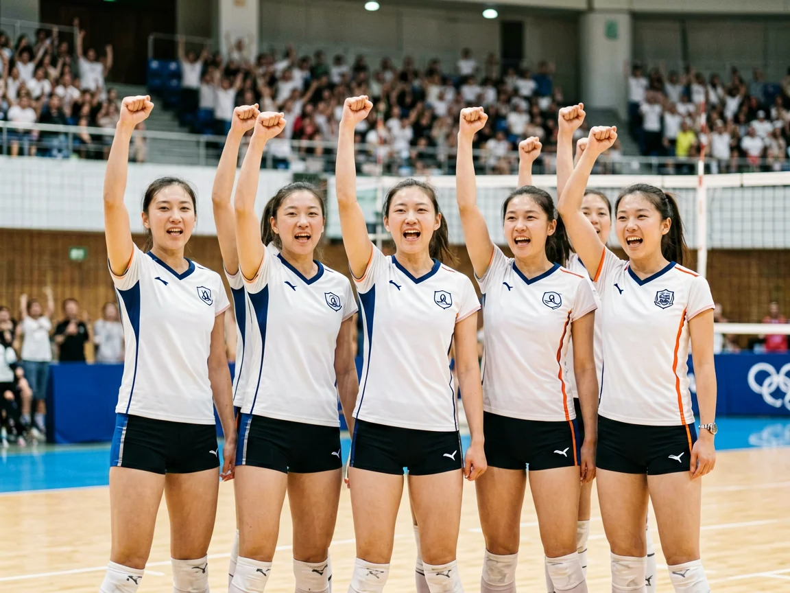 中国女排全力出击奥运女排